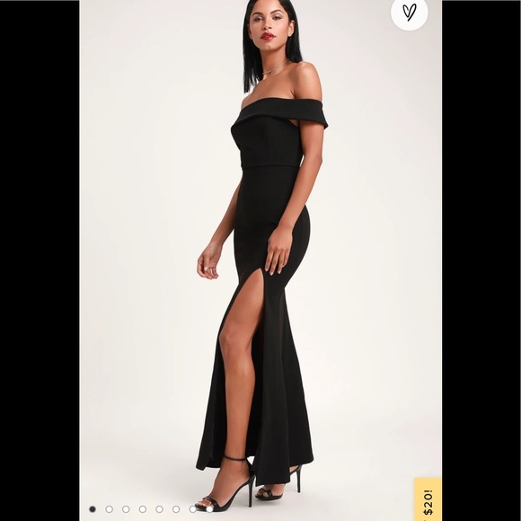 Lulus Dresses & Skirts - Lulus aveline off shoulder dress